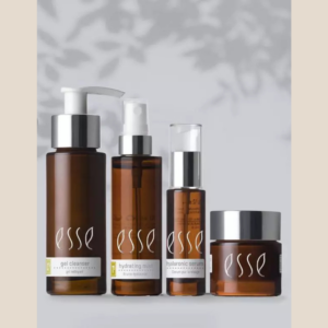 Esse trial set normale gecombineerde vette huid mini routine